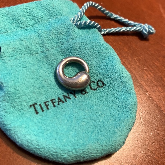 Tiffany Elsa Peretti eternal circle necklace charm - Picture 3 of 3